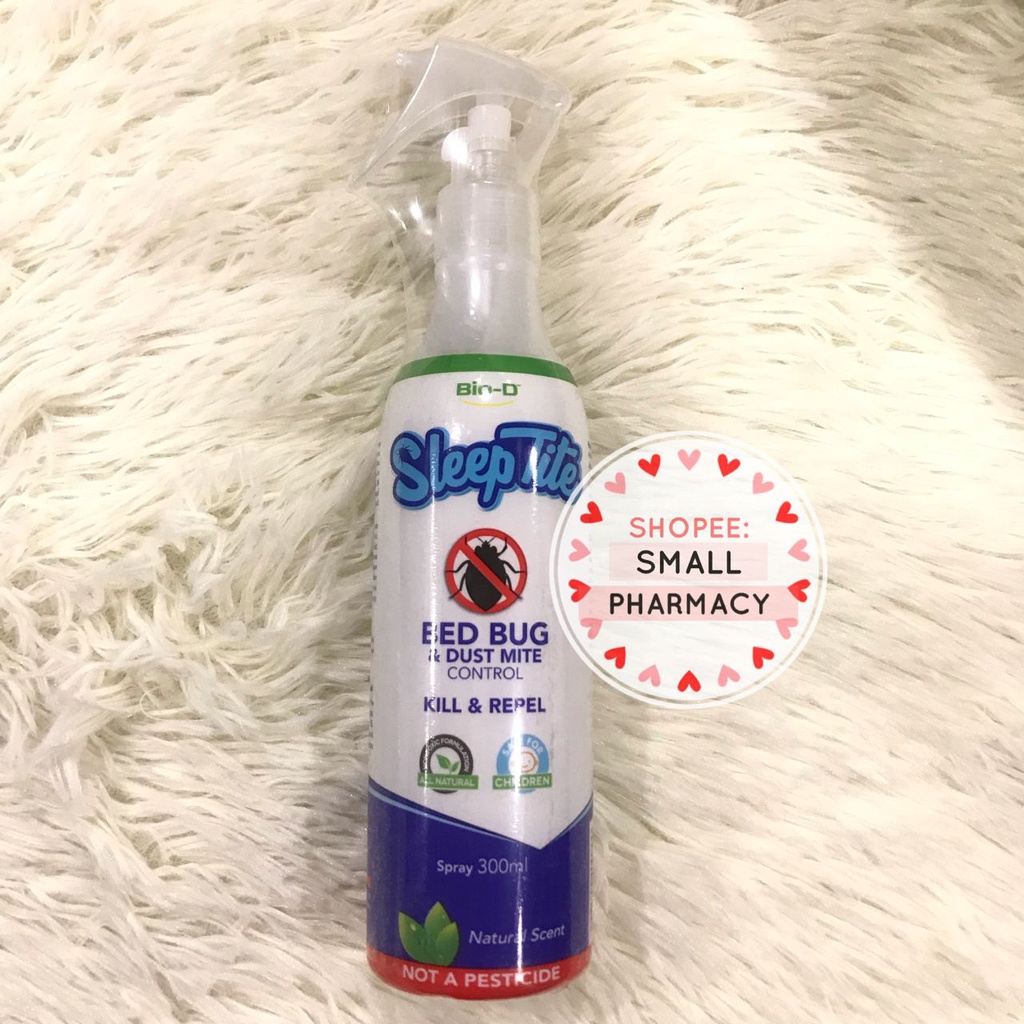 BioD SleepTite Bed Bug & Dust Mite Control Kill & Repel Spray 300ml
