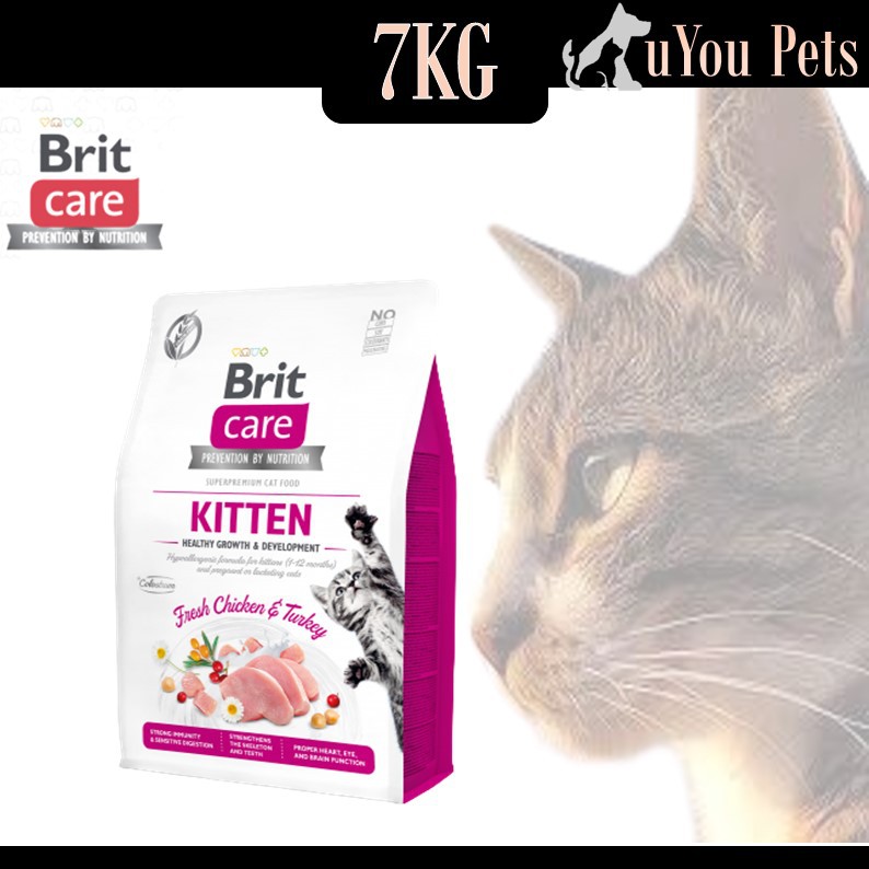 Brit Care Cat Food 7kg ( Kitten, Adult, Indoor, Large Cats, Sterilized, Sensitive, Haircare