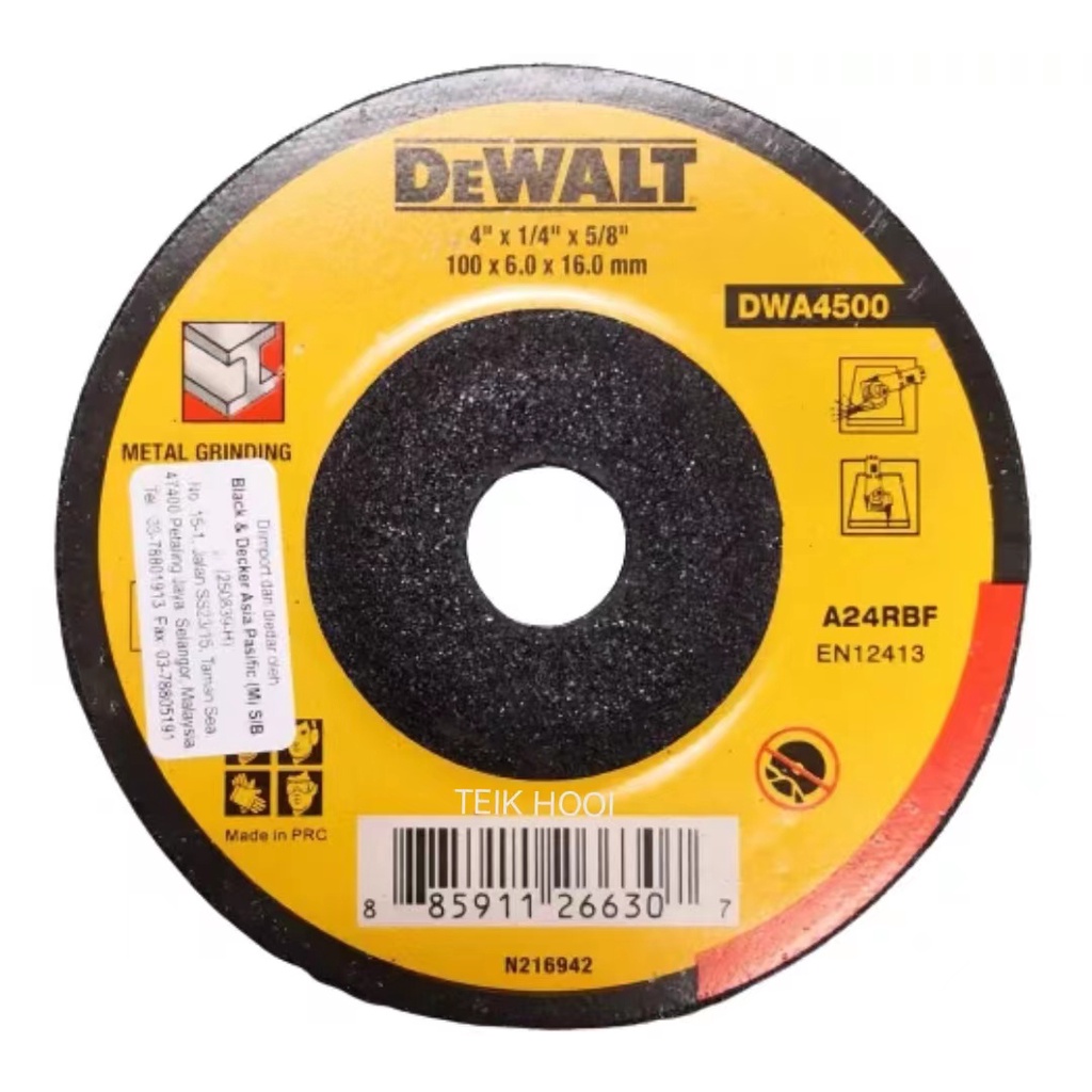 DEWALT GRINDING DISC Shopee Malaysia