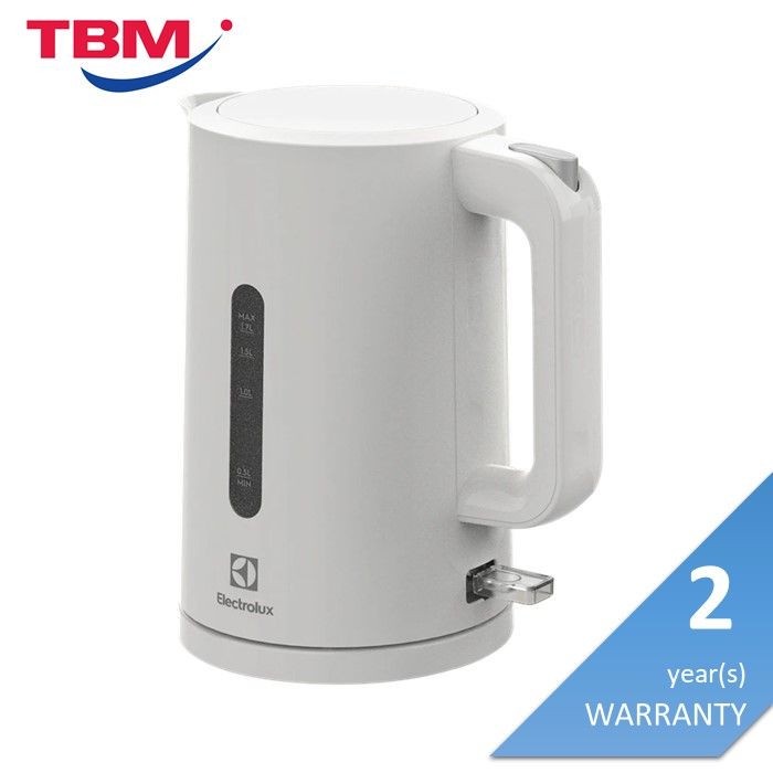 Electrolux E2EK1100W Jug Kettle 1.7L Concealed Heating Element