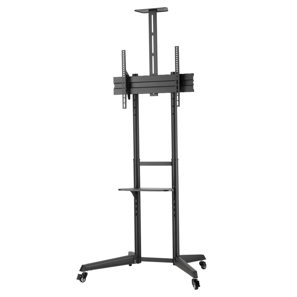 Brateck T1040T Versatile & Compact Steel TV Cart with top and centre shelf for 37'70' TVs Up to