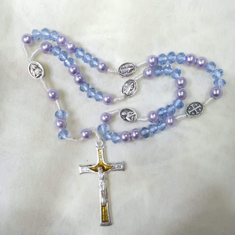 Rosary Catholic Rosaries Chaplet St Benedict Shopee Malaysia