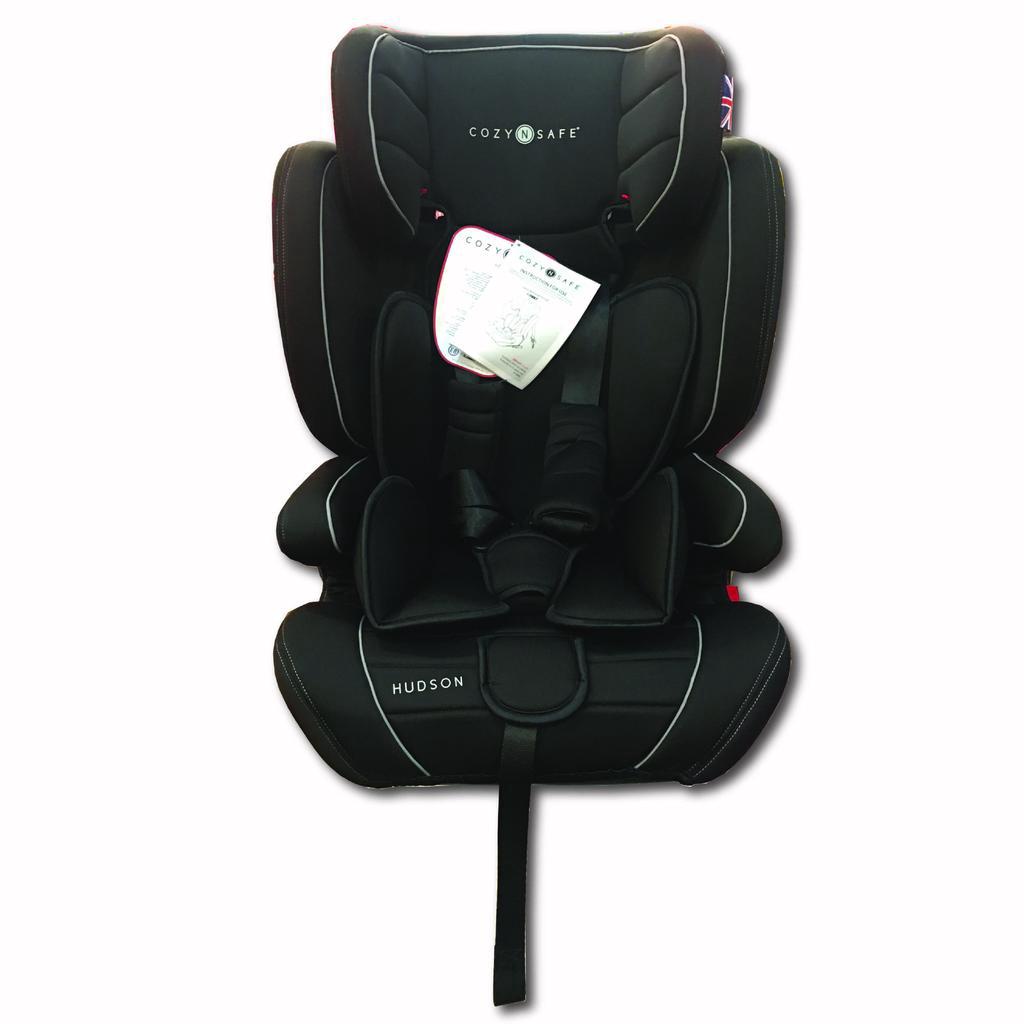 Cozy n Safe Hudson (25KG Harness) Group 1/2/3 Child Car SeatAll Black ) Shopee Malaysia