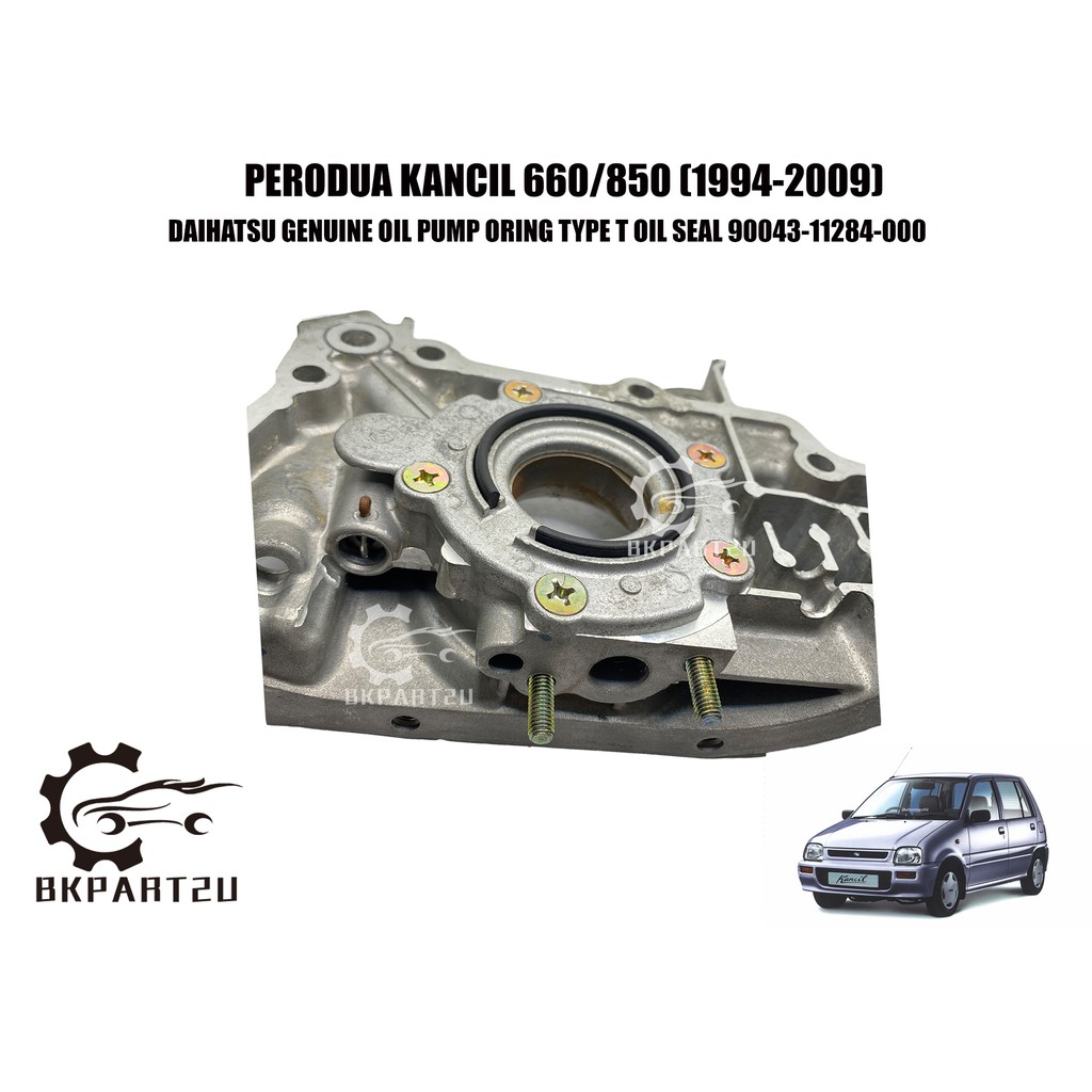 Perodua Kancil 660 850 Kelisa Kenari Viva Myvi 19942009 Oil Pump Oring Oil Seal Daihatsu 90043