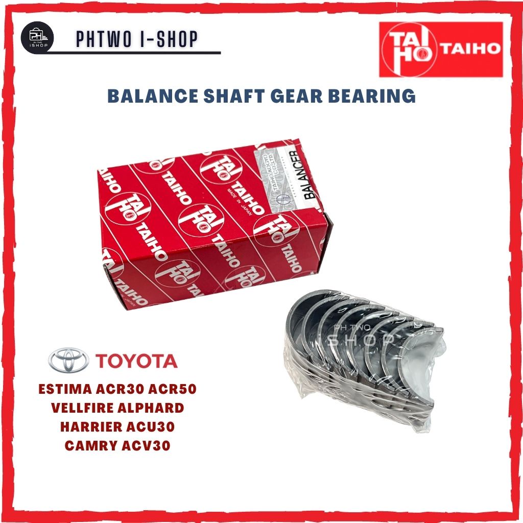BALANCE SHAFT GEAR BEARING TOYOTA ESTIMA ACR30 ACR50 VELLFIRE ALPHARD