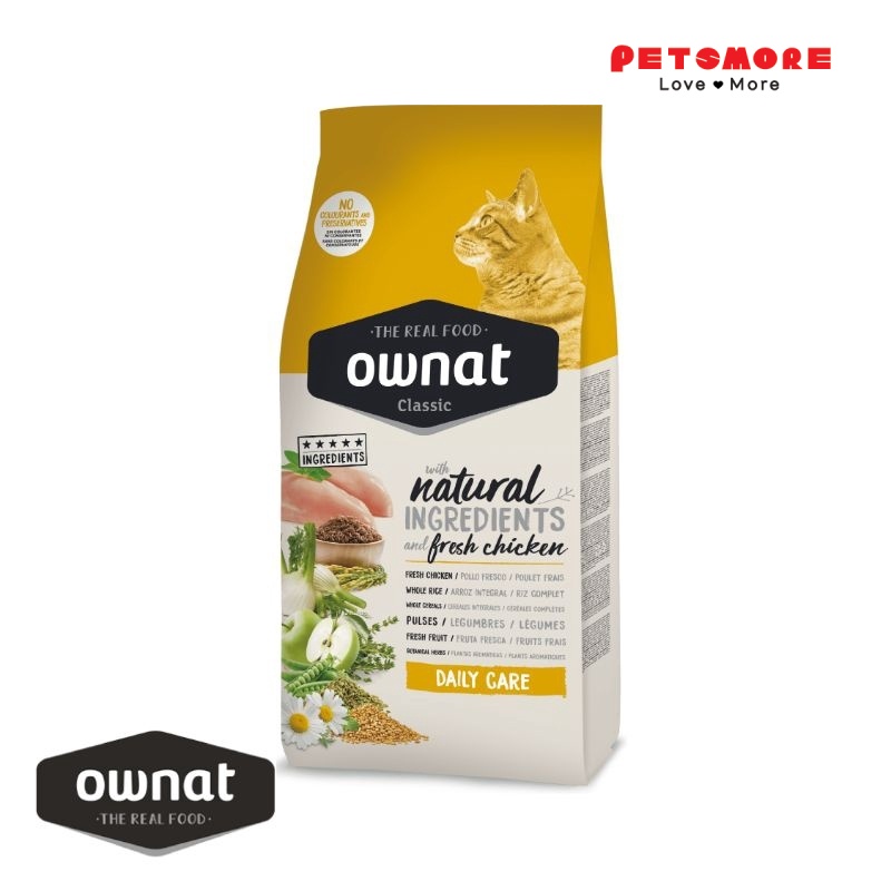 Ownat Classic Daily Care Pet Food for Cat (15kg) Shopee Malaysia