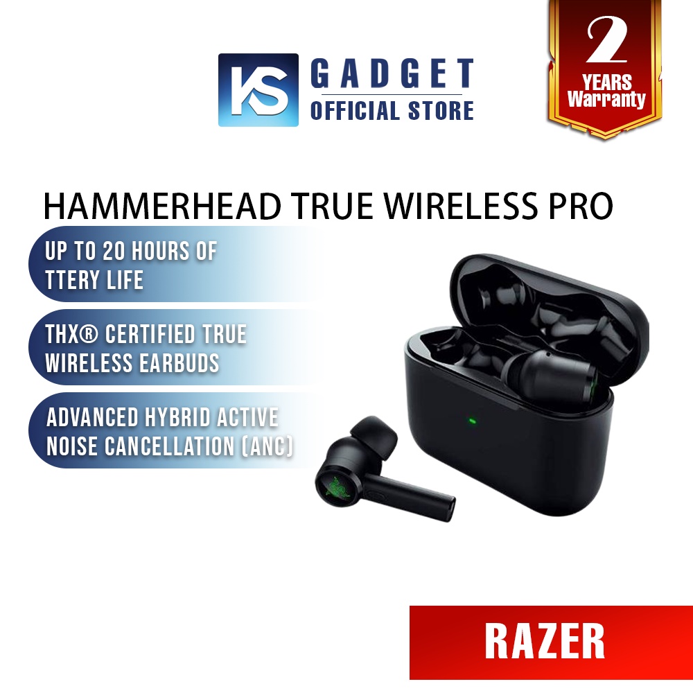 RAZER HAMMERHEAD TRUE WIRELESS PRO EARBUDS Bluetooth Connection and