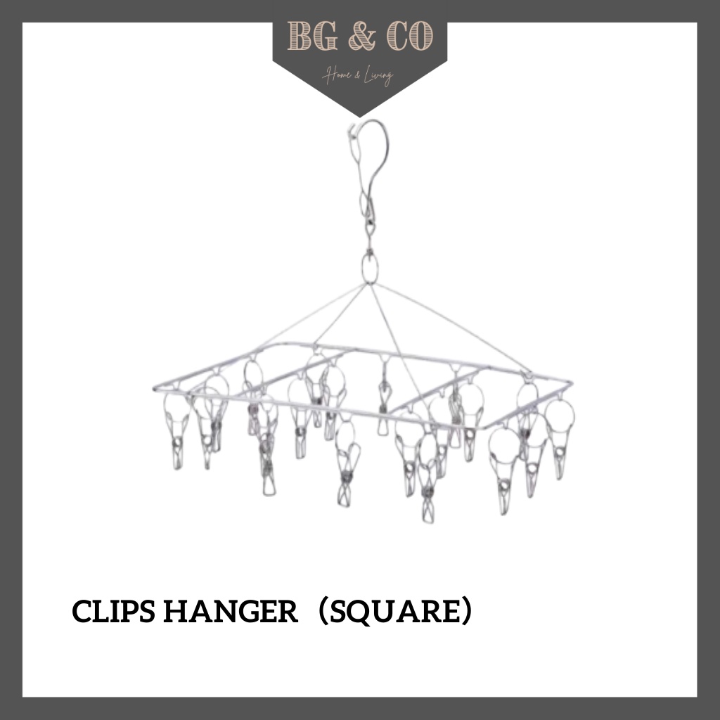 BG CABANA High Quality Stainless Steel Outdoor Cloth Hanger Drying