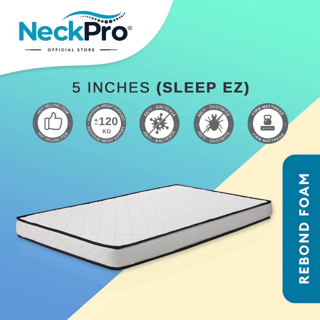 NeckPro Sleep Ez Rebond Mattress (5" /12.7cm) Shopee Malaysia