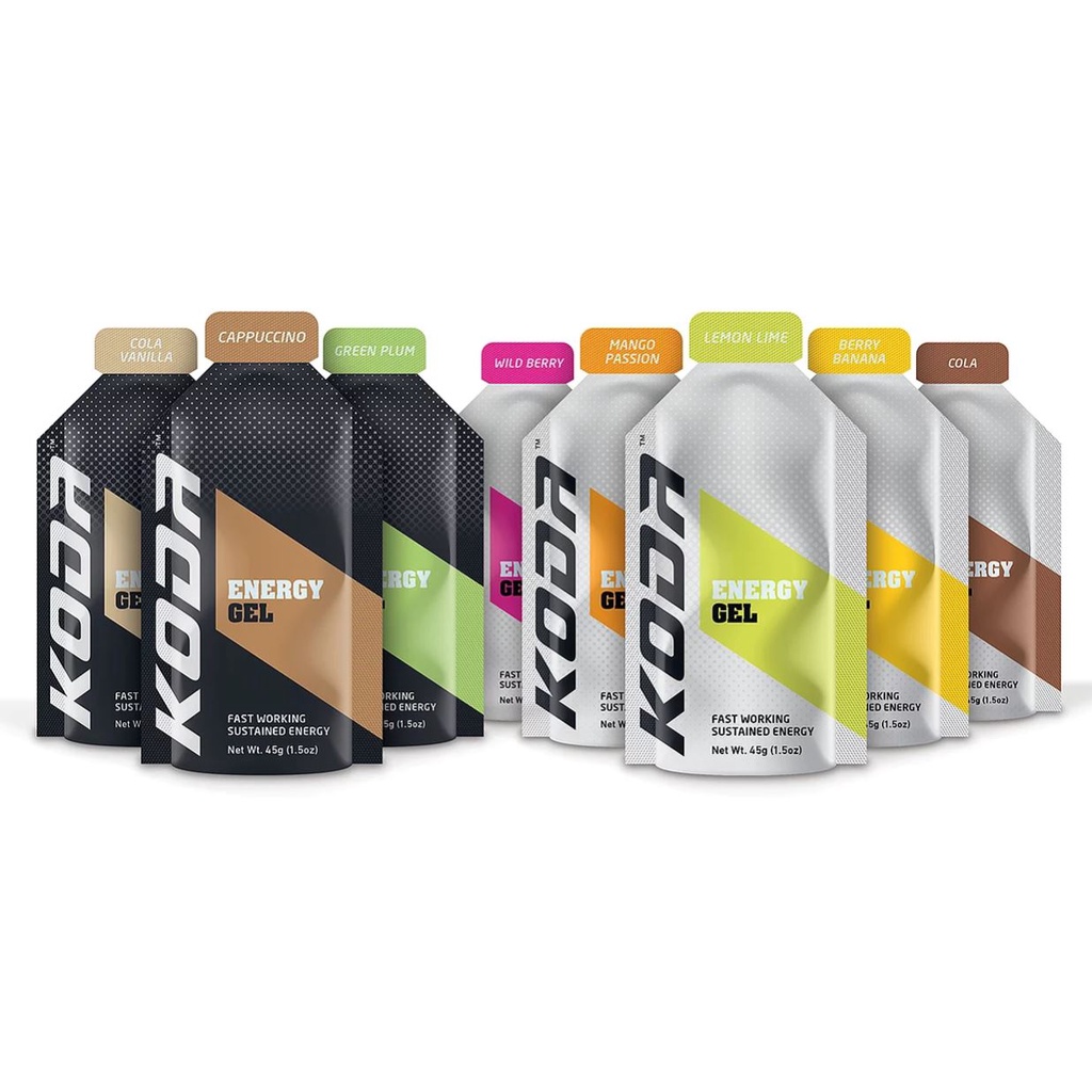 KODA Sports Nutrition Energy Gel (instant energy for Running, Cycling