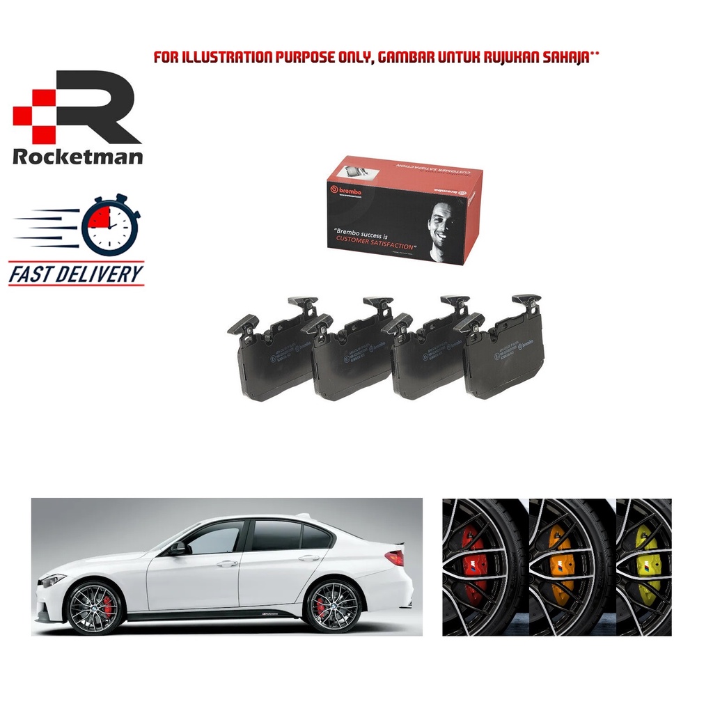 BREMBO BRAKE PADS BMW 3 SERIES F30 (FOR M PERFORMANCE BRAKE KIT