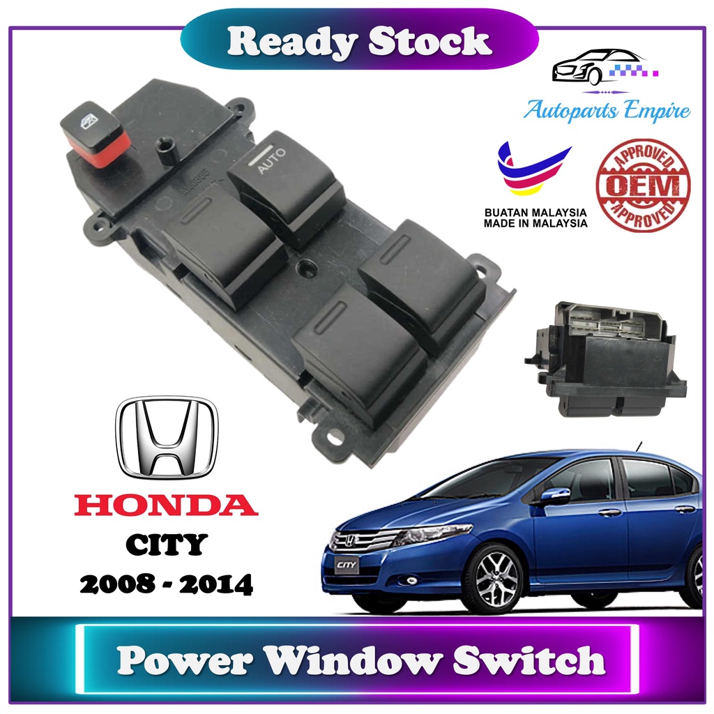 Honda City 】 Power Window Switch / Suis Tingkap Main / Sub ( TMO GM2