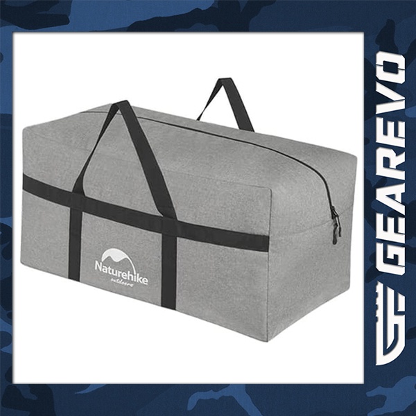 Naturehike Outdoor Foldable Storage / Duffle Bag 100L Light Gray Color