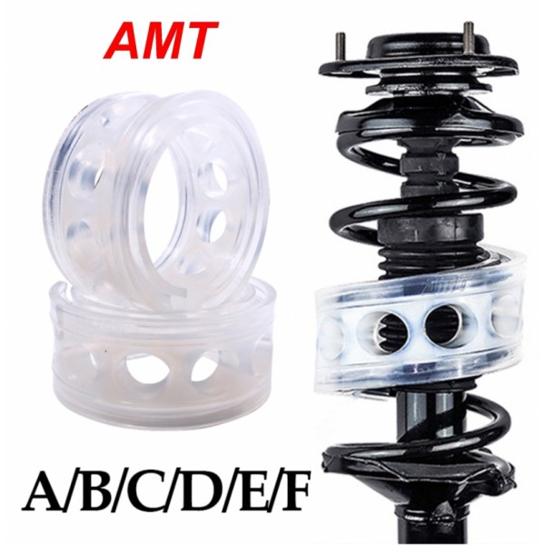 AMT Transparent Silicon Coil Spring Cushion Buffer (A/B/C/D/E/F Type