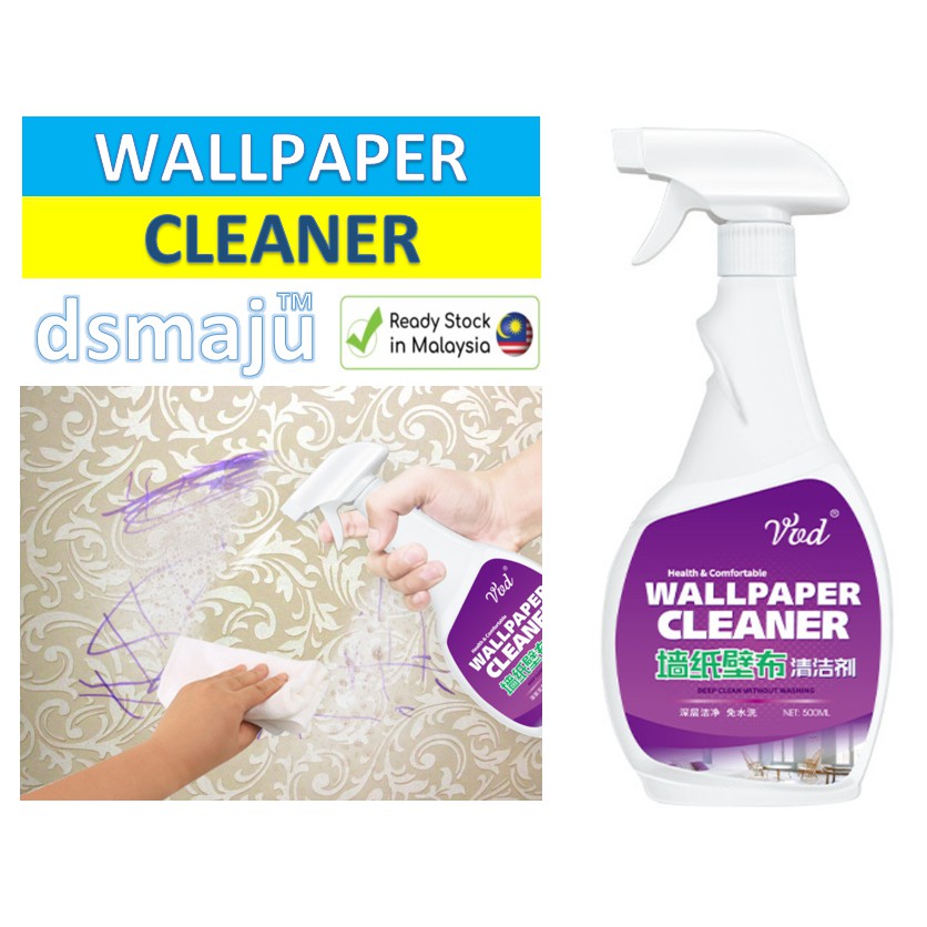 VVD Wallpaper Cleaner 500ml Wall Paper Cleaner Spray Waterless
