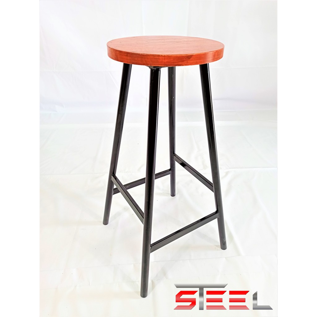 STEEL Concept bar stool bar chair H900mm high chair kerusi tinggi metal
