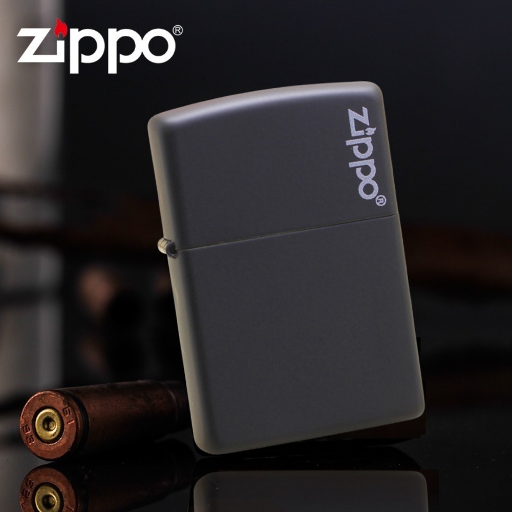 Black Matte Zippo Lighter 218ZL with Logo Zippo Lighter Shopee Malaysia
