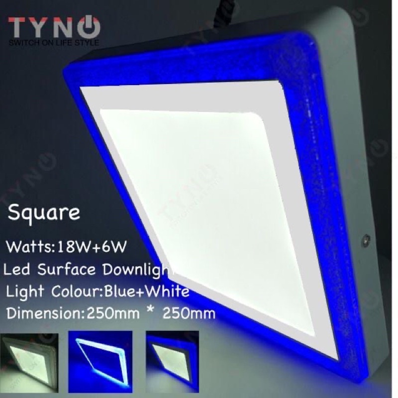 Double Color LED Panel Light Panel LED Ceiling Lamp Downlight surface