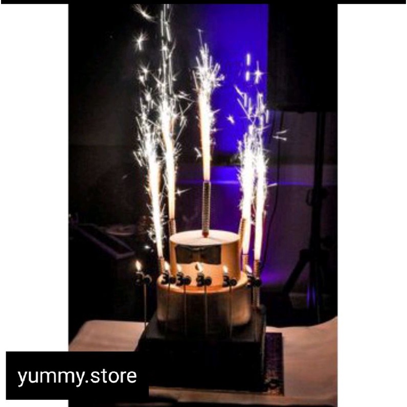 6pcs Fireworks Candles Birthday Sparkling Candles Shopee Malaysia