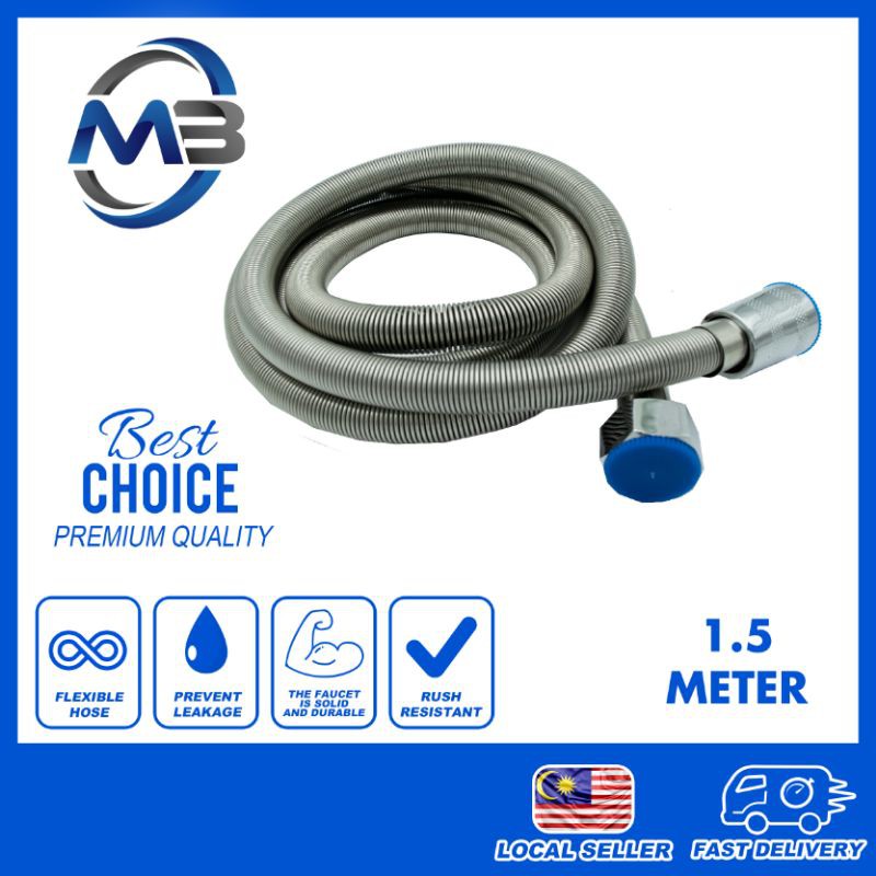 304 stainless steel shower shower hose set encrypted retractable shower