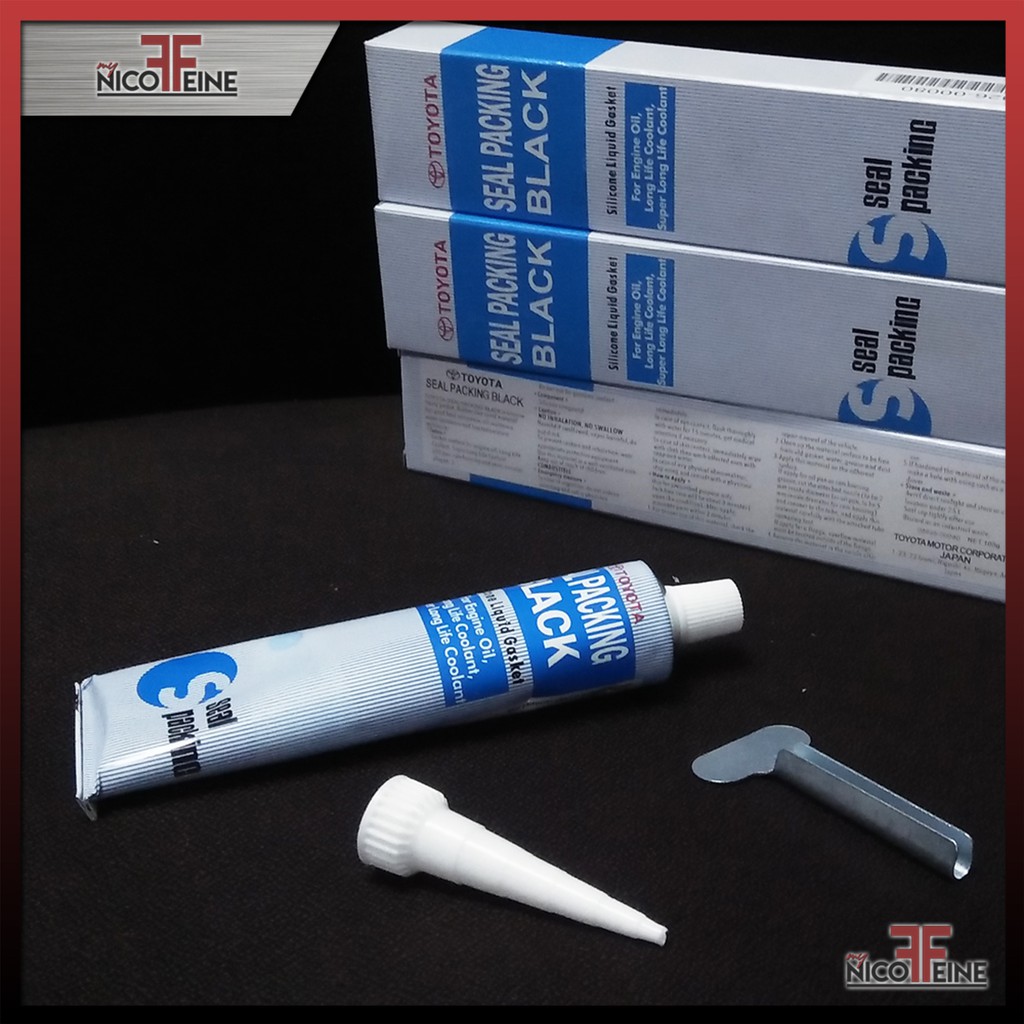 Toyota Seal Packing Black Silicone Gasket Gum / Sealant Shopee Malaysia
