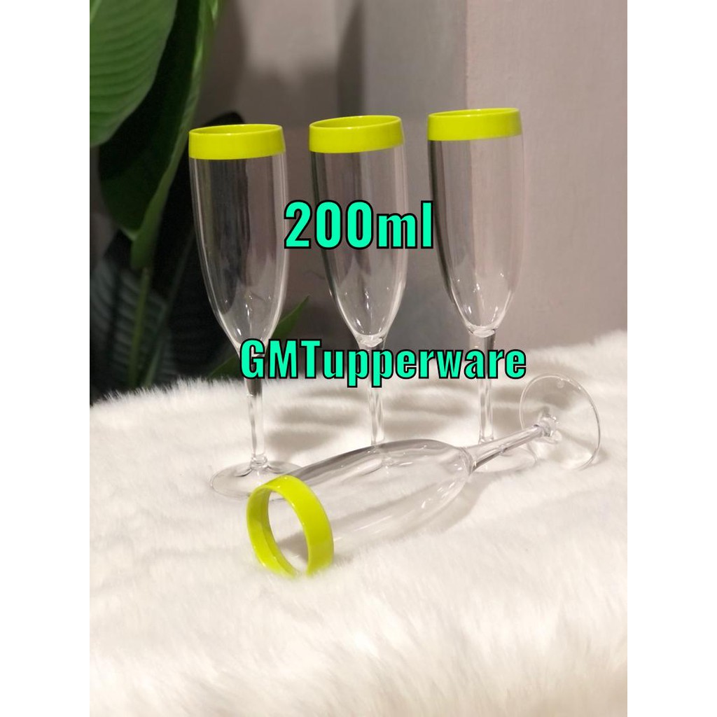 TUPPERWARE ALLEGRA WINE GLASS(4PCS) Shopee Malaysia