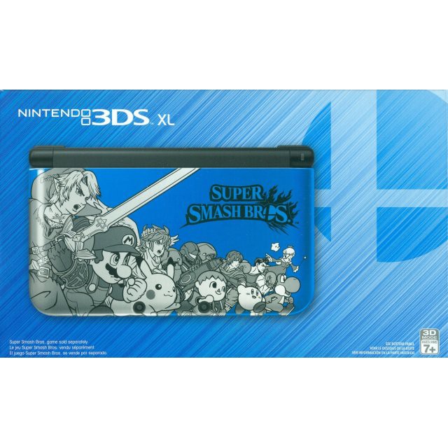 Nintendo 3DS XL Super Smash Bros Blue Limited Edition Console (US)(NEW