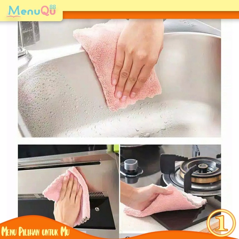 Smooth Oil Wipes Soft Kitchen Tools Dishcloth Dirty Dishcloth