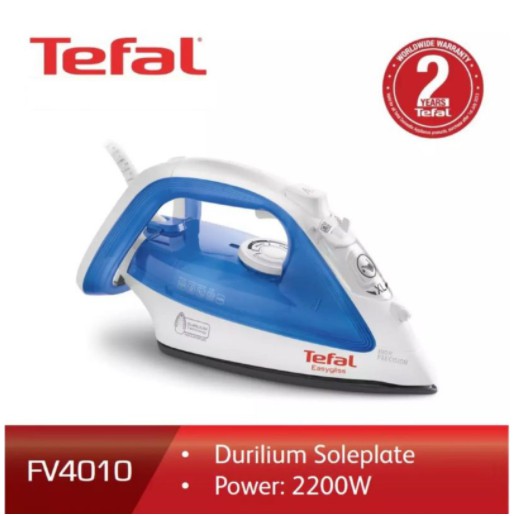 (CLEAN STOCK) FV4010 Tefal Easygliss Steam Iron 2200W Shopee Malaysia