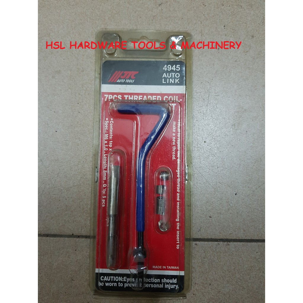 JTC 4945 7PCS THREADED COILINSERT REPAIR KIT Shopee Malaysia