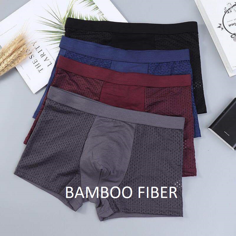 Size L to 5XL Seluar dalam lelaki Boxer Men's Breathable Trunk