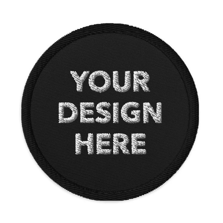Custom Embroidery Badge Name Tag Printing Diy Badge Company Embroidery