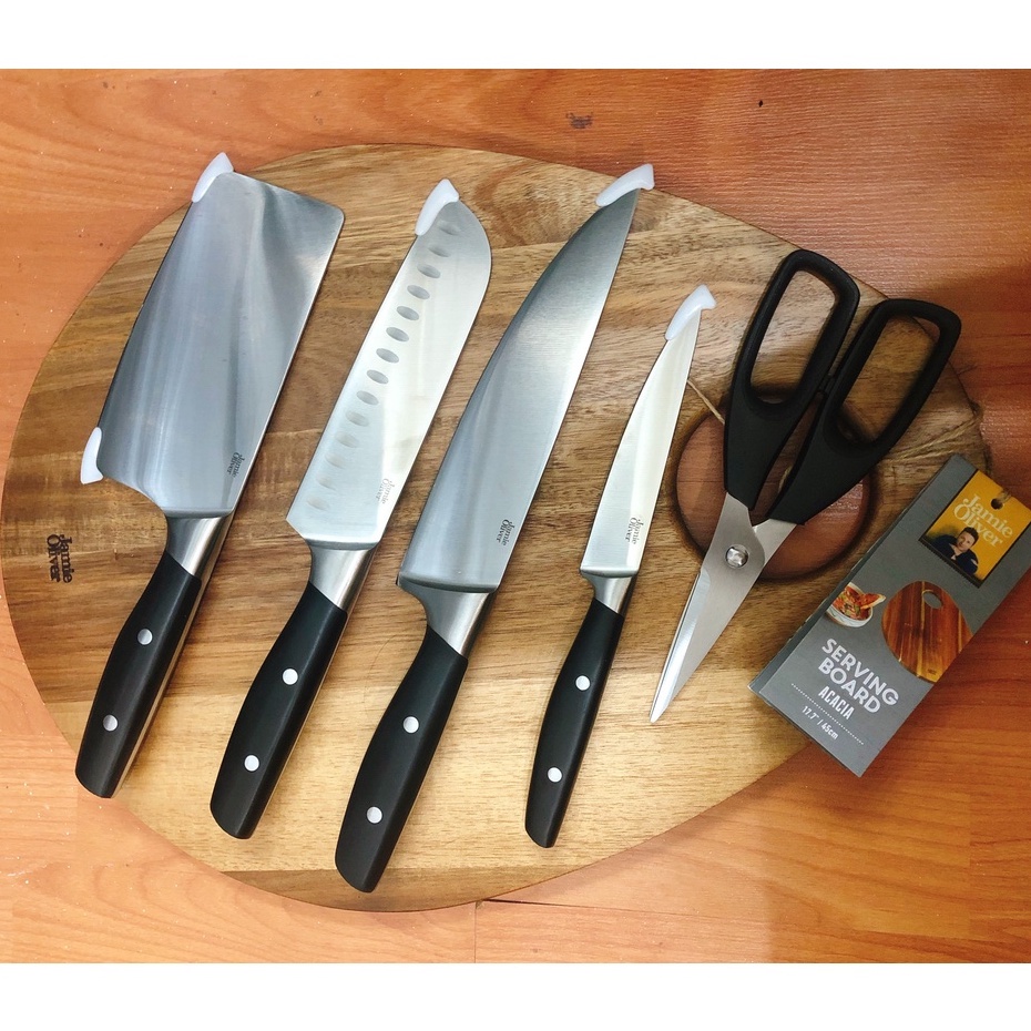 Jamie Oliver Knife Knives Set Shopee Malaysia