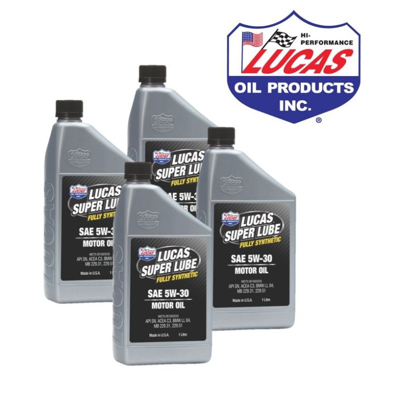 Lucas Super Lube Fully Synthetic New Honda Toyota Nissan Perodua Proton