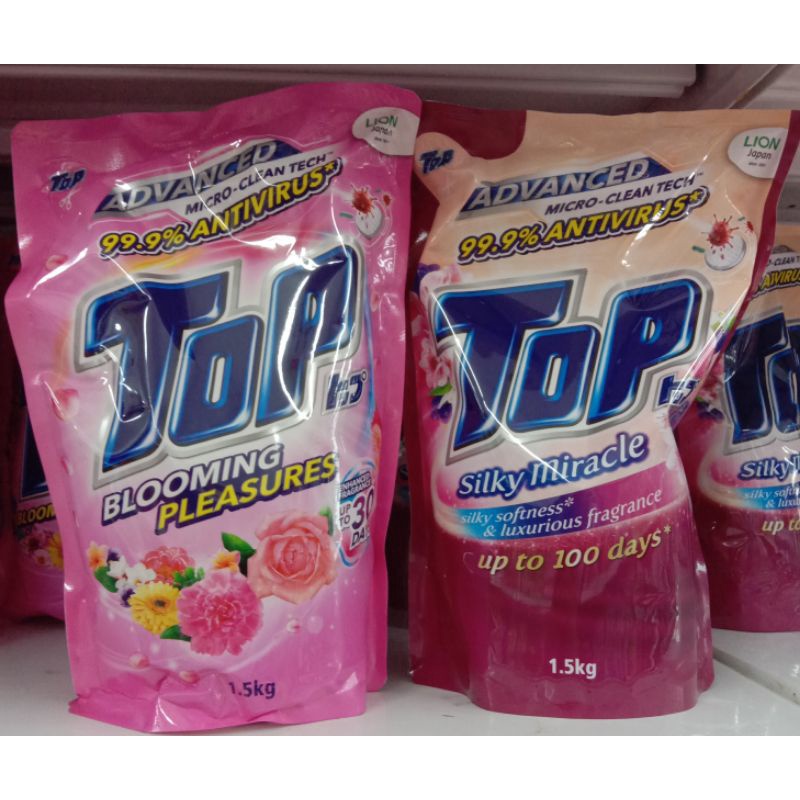 Top liquid detergent refill pack 1.5kg Shopee Malaysia
