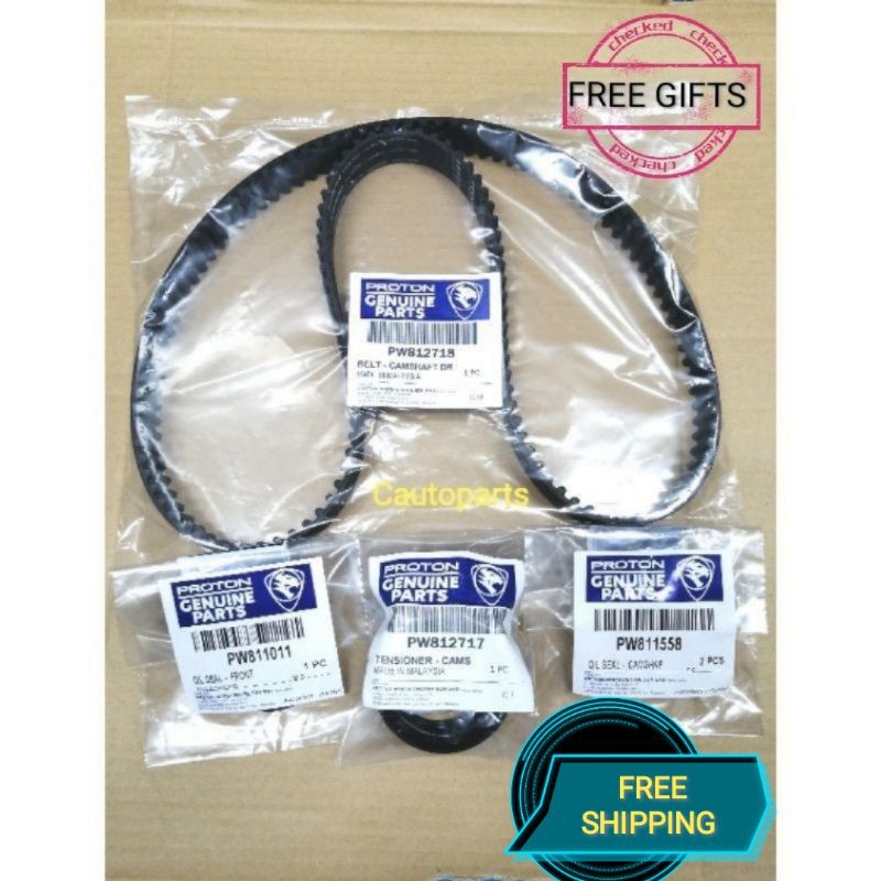 Original Proton Timing belt Kit Set Saga FLX, Preve, Exora Bold, Iriz,Saga VVT, Persona VVT