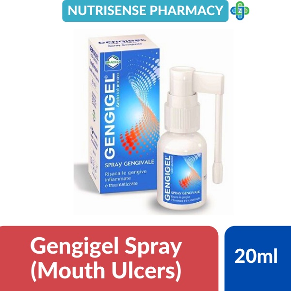 Gengigel Hyaluronic Acid Spray (20ml) (For Mouth ulcers) [exp 06/2025