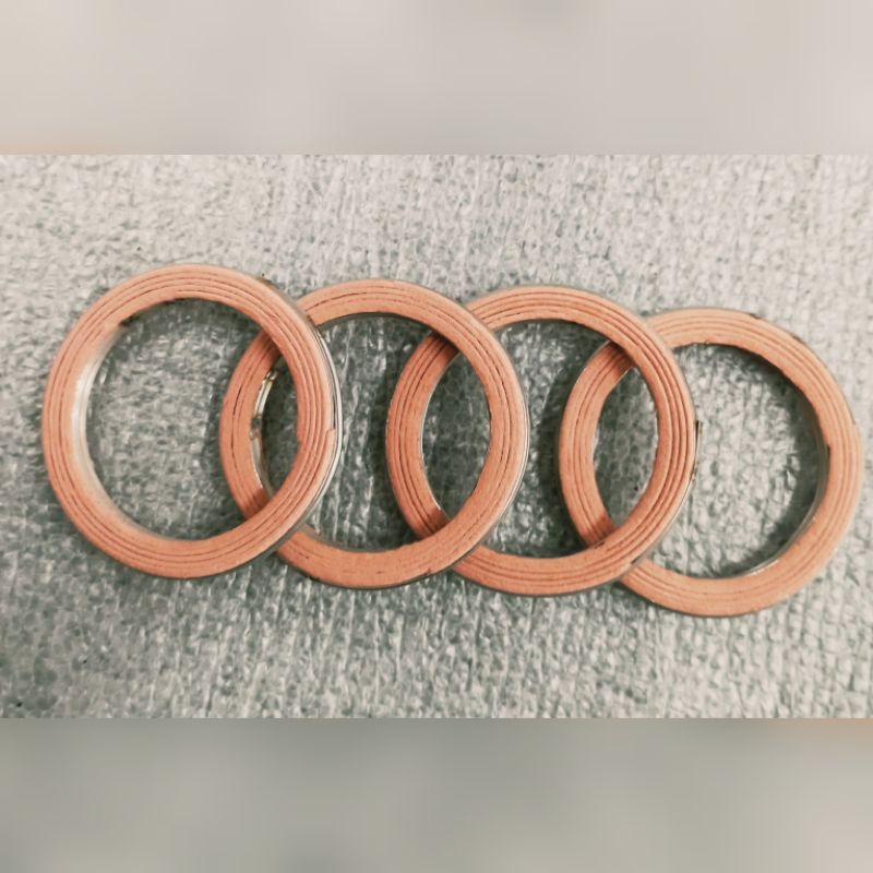 LC135 Y15 Y16 Fz150 RXZ Exhaust Packing GASKET EKZOS (1 PCS) Shopee