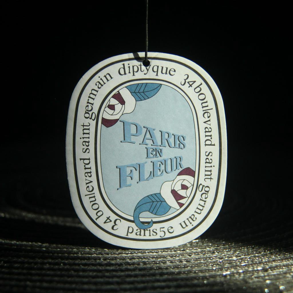 Diptyque Patch De Fragrance Paris En Fleur Fragrance / Car Fragrance