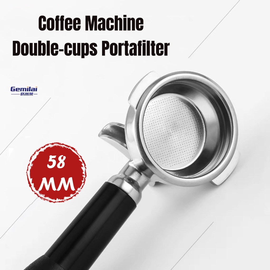 58mm Stainless Steel Coffee Portafilter For Coffee Machine Brewing