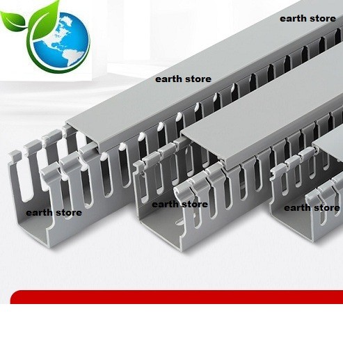 PVC OPEN SLOT WIRING DUCT / PVC CASING / OPEN SLOT WIRING CASING/PVC