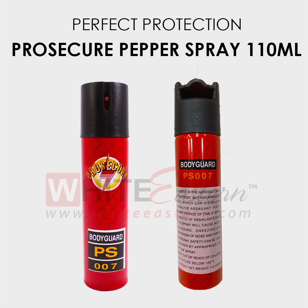 (*With Free Gift) Prosecure Pepper Spray for Self Defense (110ml