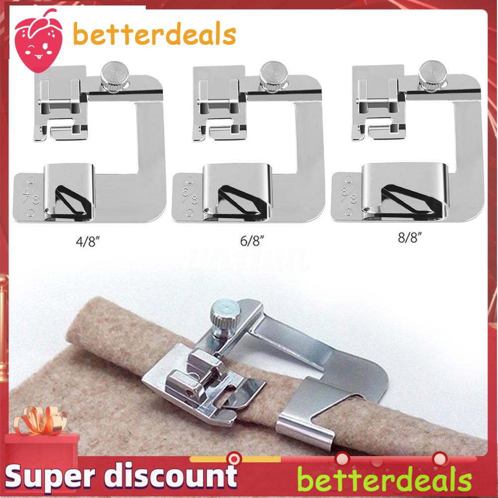 better Multifunctional Domestic Sewing Machine Foot Presser Rolled Hem
