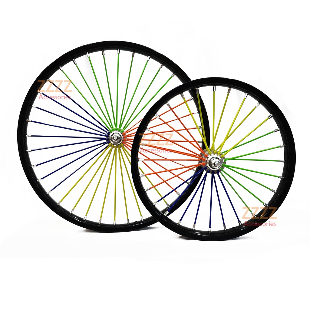 RIM COLORFUL BICYCLE RIM & TIRE 16inch / 20inch spare part (READY STOCK) Shopee Malaysia