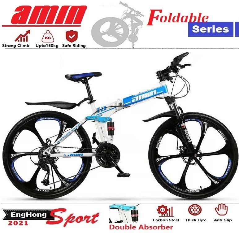 AMIN 3blades FOLDING Bike /AMIN Foldable Bike,26inch mountain bike (Tri