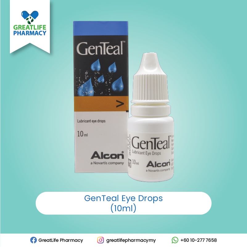 Alcon GenTeal Eye Drops (10ml) Shopee Malaysia