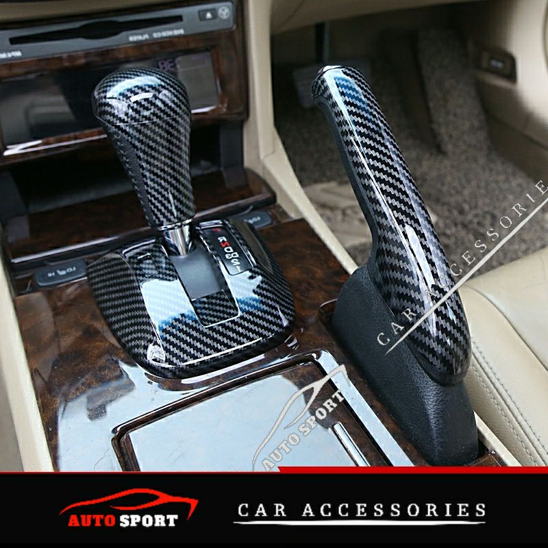 Honda Accord G8 PERDANA Gear Shift Panel Gear Knob Handbrake CF Cover Carbon Interior Car