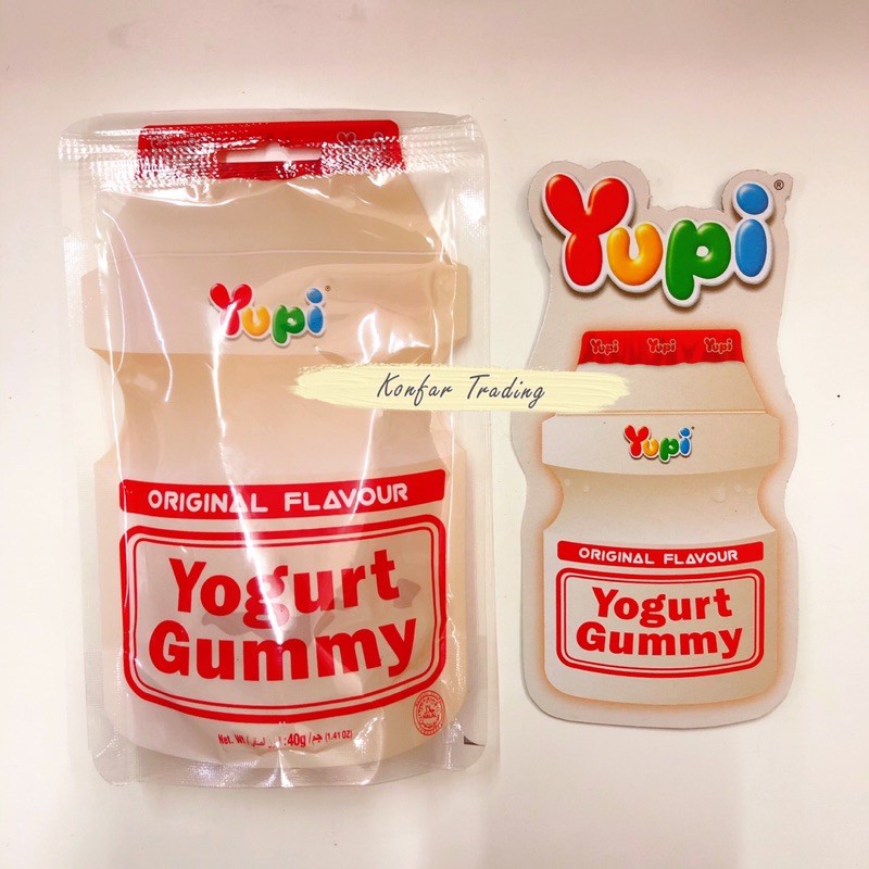 YUPI YOGURT GUMMY ORIGINAL FLAVOUR / 40G Shopee Malaysia