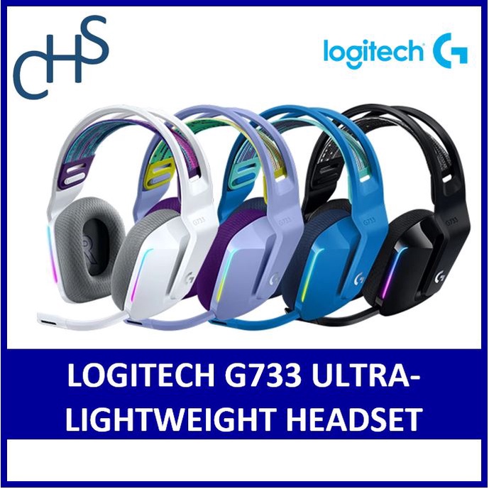 Logitech Headset G733 Lightspeed Wireless UltraLightweight RGB Gaming