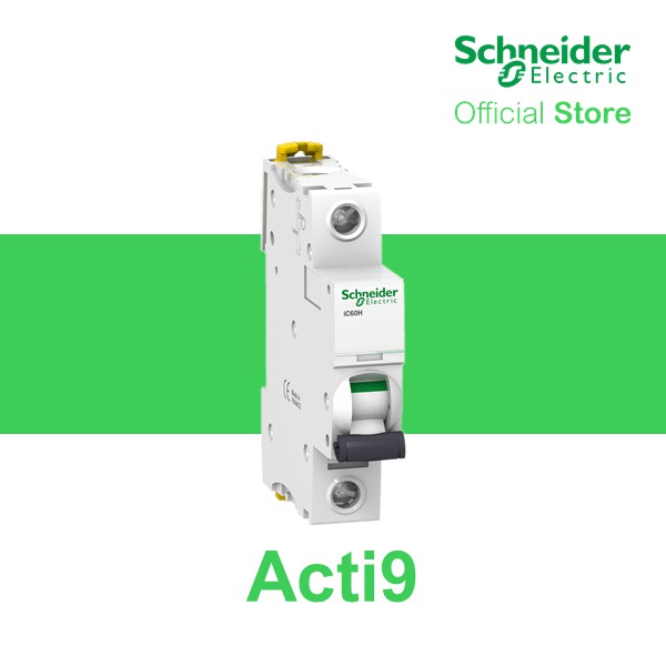 Schneider Electric Acti9 IC60H 1P C Miniature Circuit Breaker MCB